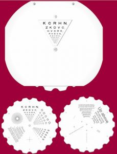 Phoropter Roto Chart-0