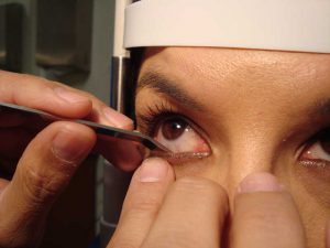 Meibomian Gland Expression Lid Plate (Stainless Steel)-0