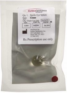 12mm Sterile Orbital Implant (PMMA)-819