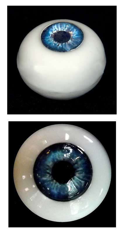 Silicone Human Eye Replica (Blue Iris)-0