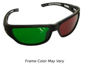 Reverse Wraparound Red/Green Glasses (Child Size)-0